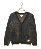 THE CRIMIEザ クライミー）の古着「MOHAIR NOISE LEOPARD KNIT」｜ブラック