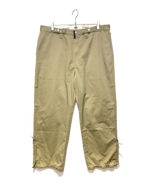 Dickies（ディッキーズ）Dickies (ディッキーズ) POLIQUANT (ポリクアント) ADJUSTABLE FIT REPRO TROUSER ベージュ サイズ:3の古着・服飾アイテム