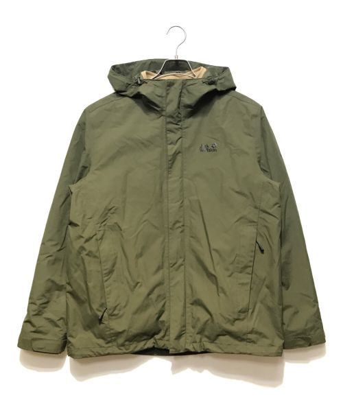 Jack Wolfskin（ジャック ウルフスキン）Jack Wolfskin (ジャック ウルフスキン) MFO CRUSHIN ICE 3IN1 JKT カーキ サイズ:XLの古着・服飾アイテム