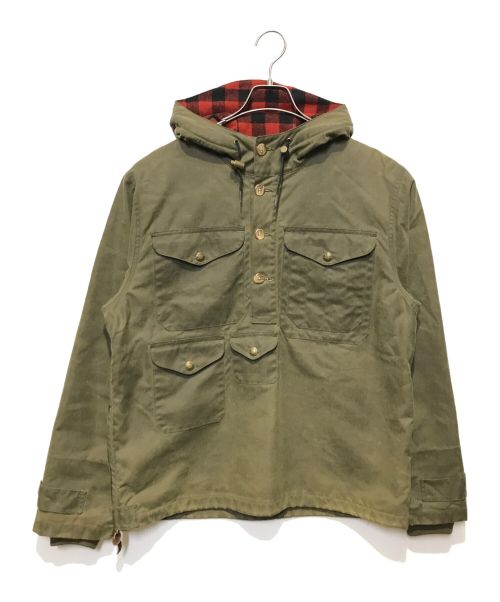 FILSON GARMENT（フィルソン ガーメント）FILSON GARMENT (フィルソン ガーメント) イタリア製オイルドアノラック カーキ サイズ:40の古着・服飾アイテム