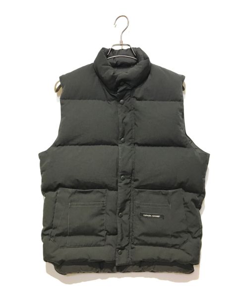 CANADA GOOSE（カナダグース）CANADA GOOSE (カナダグース) WINDSOR VEST ブラック サイズ:Lの古着・服飾アイテム