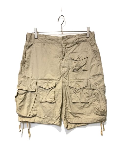 Engineered Garments（エンジニアド ガーメンツ）Engineered Garments (エンジニアド ガーメンツ) FREAK'S STORE (フリークスストア) 別注 FA SHORT PANTS ベージュ サイズ:Sの古着・服飾アイテム