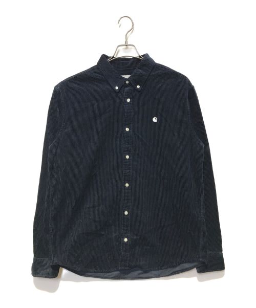 CarHartt（カーハート）CarHartt (カーハート) MADISON CORD SHIRT ネイビー サイズ:Lの古着・服飾アイテム