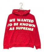 SUPREMEシュプリーム）の古着「20SS  Known As Hooded Sweatshirt」｜レッド