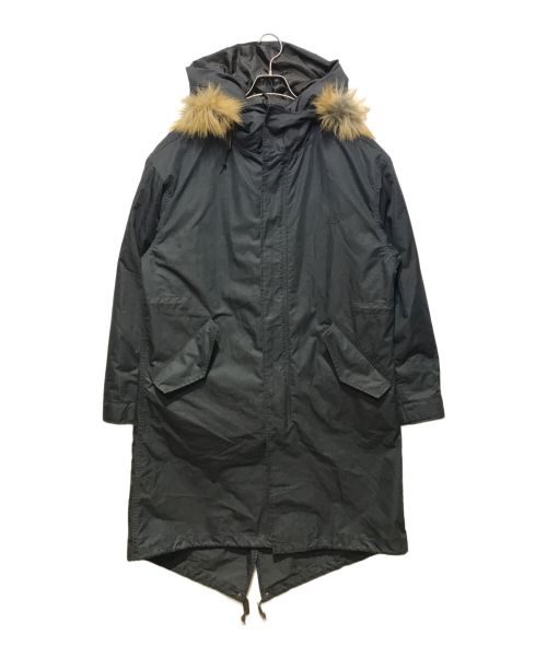 FRED PERRY（フレッドペリー）FRED PERRY (フレッドペリー) Fishtail Parka Coat JAPAN LIMITED ブラック サイズ:Mの古着・服飾アイテム