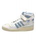 adidas (アディダス) FORUM 84 HI ブルー×ホワイト サイズ:28cm 未使用品：7000円