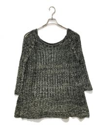 sahara（サハラ）の古着「Mix Yarn Bi-color Knit」｜ネイビー