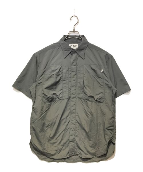 CMF OUTDOOR GARMENT（コンフィーアウトドアガーメント）CMF OUTDOOR GARMENT (シーエムエフ アウトドアガーメント) WINDBREAKER SS SHIRTS グレー サイズ:Ｍの古着・服飾アイテム