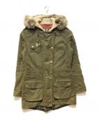 Barbourバブアー）の古着「International CAMIEN PARKA」｜カーキ