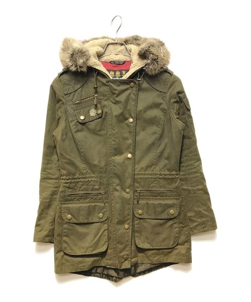 Barbour（バブアー）Barbour (バブアー) International CAMIEN PARKA カーキ サイズ:8（M相当）の古着・服飾アイテム