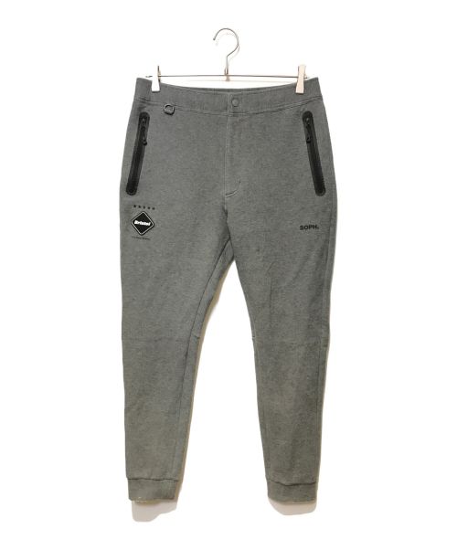 SOPH.（ソフネット）SOPH. (ソフネット) F.C.R.B. (エフシーアールビー) TECH SWEAT TRAINING PANTS グレー サイズ:Mの古着・服飾アイテム