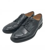 SANDERSサンダース）の古着「1384B Officer Shoe Polishin Leather」｜ブラック