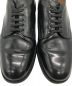 中古・古着 SANDERS (サンダース) 1384B Officer Shoe Polishin Leather ブラック サイズ:8（27～27.5cm相当）：20000円