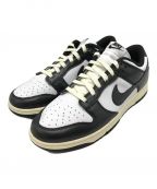 NIKEナイキ）の古着「WMNS Dunk Low PRM Vintage」｜ブラック×ホワイト