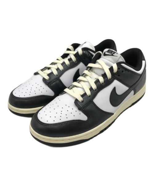 NIKE（ナイキ）NIKE (ナイキ) WMNS Dunk Low PRM Vintage ブラック×ホワイト サイズ:28cm 未使用品の古着・服飾アイテム