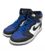 NIKEナイキ）の古着「Air Jordan 1 Retro High OG」｜ブラック×ブルー