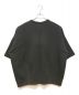 CLANE (クラネ) BULKY LINE HALF SLEEVE TOPS ブラック サイズ:1：4480円