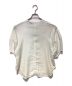 CLANE (クラネ) MESH FORM SLEEVE BLOUSE ホワイト サイズ:1：8000円