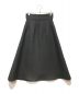 CLANE (クラネ) TRAPEZOID LINE SKIRT ブラック サイズ:1：6000円