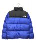 THE NORTH FACE (ザ ノース フェイス) ヌプシダウンジャケット ブラック×ブルー サイズ:XL：15000円