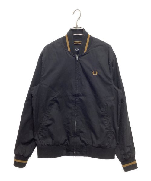 FRED PERRY（フレッドペリー）FRED PERRY (フレッドペリー) TENNIS BOMBER JACKET ブラック サイズ:Sの古着・服飾アイテム