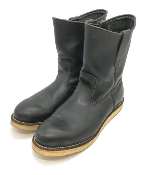 RED WING（レッドウィング）RED WING (レッドウィング) ［OLD］8169ペコスブーツ ブラック サイズ:8 1/2（26.5cm相当）の古着・服飾アイテム