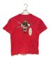 stussy (ステューシー) プリントTシャツ レッド サイズ:M：5000円