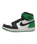 NIKE (ナイキ) Air Jordan 1 Retro High OG ブラック×グリーン サイズ:27.5cm：20000円