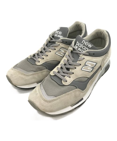 NEW BALANCE（ニューバランス）NEW BALANCE (ニューバランス) Made in UK 1500 PGL  ローカットスニーカー グレー サイズ:UK８（26.5cm相当）の古着・服飾アイテム