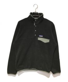 Patagonia SYNCHILLA（パタゴニア シンチラ）の古着「シンチラスナップTフリースジャケット」｜ブラック