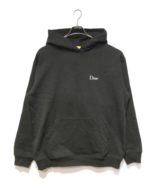 Dime（ダイム）Dime (ダイム) Classic Small Logo Hoody ブラック サイズ:Lの古着・服飾アイテム