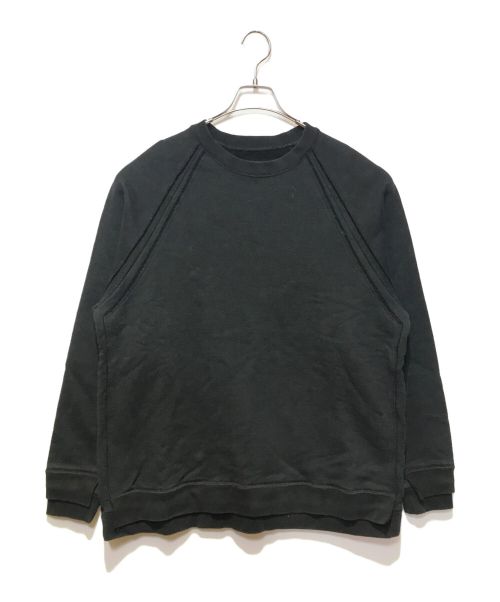 STANDARD JOURNAL（スタンダード ジャーナル）STANDARD JOURNAL (スタンダード ジャーナル) Connect crew neck ブラック サイズ:Lの古着・服飾アイテム