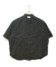 IROQUOIS（イロコイ）の古着「LY/C BROAD CLOTH H/S BIG SH」｜ブラック