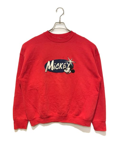 MICKY&CO（ミッキー アンド コー）MICKY&CO (ミッキー アンド コー) ［古着］刺繍スウェット レッド サイズ:Lの古着・服飾アイテム