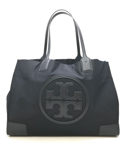 TORY BURCH（トリーバーチ）TORY BURCH (トリーバーチ) ナイロンロゴトートバッグ ネイビー サイズ:下記参照の古着・服飾アイテム