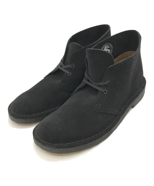 CLARKS（クラークス）CLARKS (クラークス) デザートブーツ ブラック サイズ:26.5cmの古着・服飾アイテム