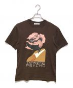 UNDERCOVERアンダーカバー）の古着「JAPANESE PSYCHO プリントTシャツ」｜ブラウン