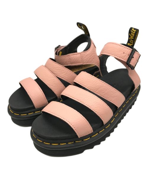 Dr.Martens（ドクターマーチン）Dr.Martens (ドクターマーチン) BRAIRE スポーツサンダル ブラック×ピンク サイズ:UK5（24.0cm） 未使用品の古着・服飾アイテム