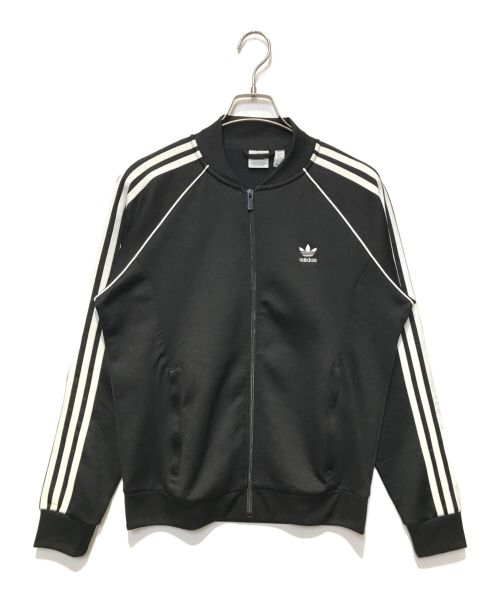 adidas（アディダス）adidas (アディダス) トラックジャケット ブラック サイズ:2XLの古着・服飾アイテム