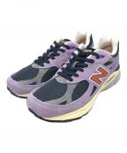 NEW BALANCEニューバランス）の古着「ローカットスニーカー」｜パープル×ネイビー