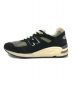 NEW BALANCE (ニューバランス) ローカットスニーカー ブラック×カーキ サイズ:26cm：22000円