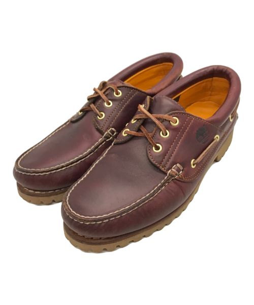 Timberland（ティンバーランド）Timberland (ティンバーランド) モカシンシューズ ブラウン サイズ:9W（27cms相当）の古着・服飾アイテム