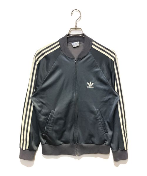 adidas（アディダス）adidas (アディダス) トラックジャケット グレー サイズ:Mの古着・服飾アイテム