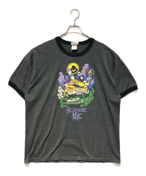 DISNEY（ディズニー）DISNEY (ディズニー) ［古着］ナイトメアー プリントTシャツ グレー サイズ:XLの古着・服飾アイテム