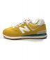 NEW BALANCE (ニューバランス) ローカットスニーカー イエロー サイズ:27.5cm 未使用品：6000円