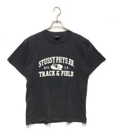 stussy（ステューシー）の古着「［古着90’S プリントTシャツ」｜ネイビー