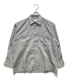 WTAPS（ダブルタップス）の古着「REPO / LS / CTPL. TWILL. INGREDIENT」｜グレー