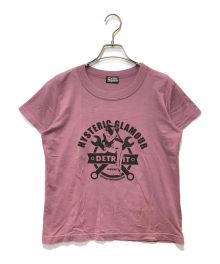 Hysteric Glamour（ヒステリックグラマー）の古着「WRENCH Tシャツ」｜パープル