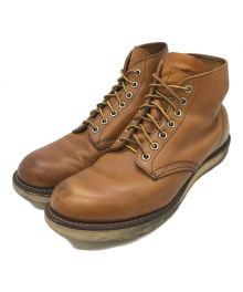 RED WING（レッドウィング）の古着「プレーントゥブーツ」｜ブラウン