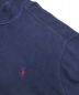 中古・古着 POLO RALPH LAUREN (ポロ・ラルフローレン) ハーフジップスウェット ネイビー サイズ:XL：5000円